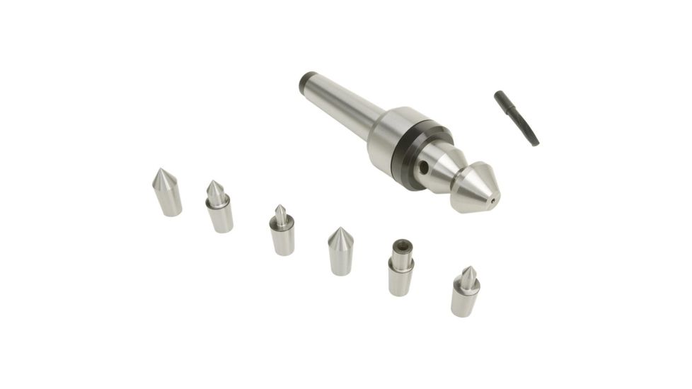 Grizzly Industrial Live Center Set - Taper: MT3 G1070