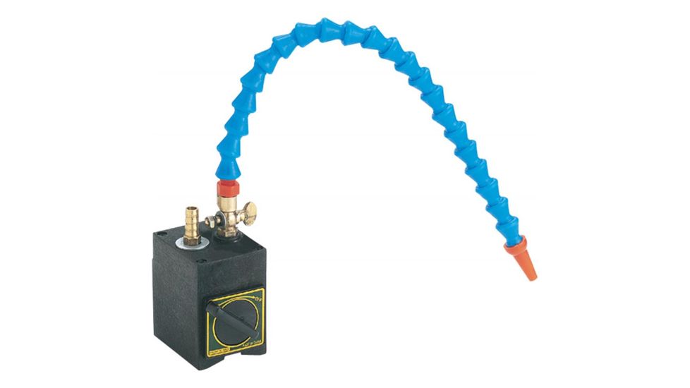 Grizzly Industrial Magnetic Base w/ Coolant Hose - 175 lb. Force G9622