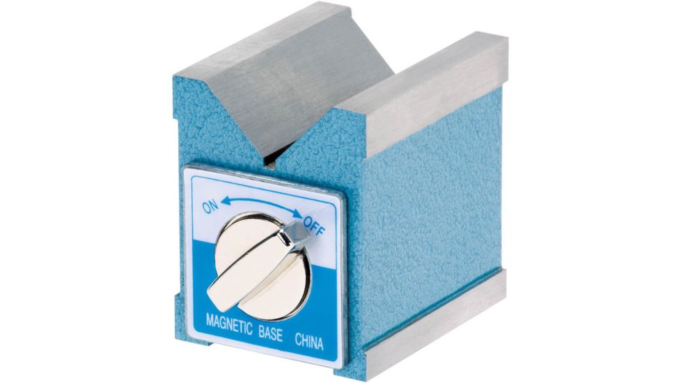 Grizzly Industrial Magnetic V-Block,  2 3/8in X 2 3/4in X 2 7/8in H5617