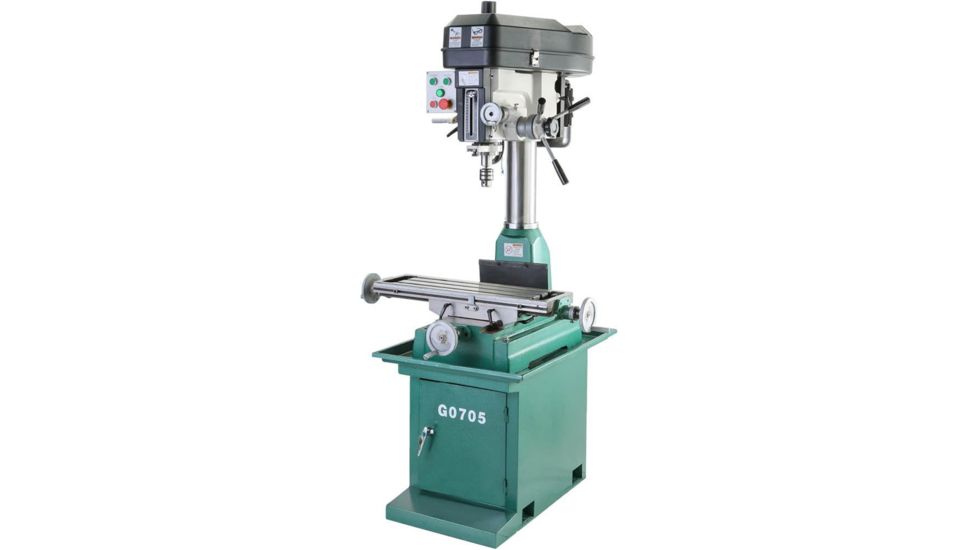 Grizzly Industrial Mill/Drill with Stand 29in. x 8in. Table G0705