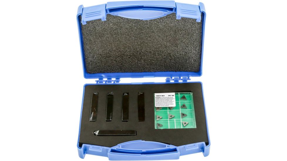 Grizzly Industrial Mini Turning Tool Set w/ Inserts H7535