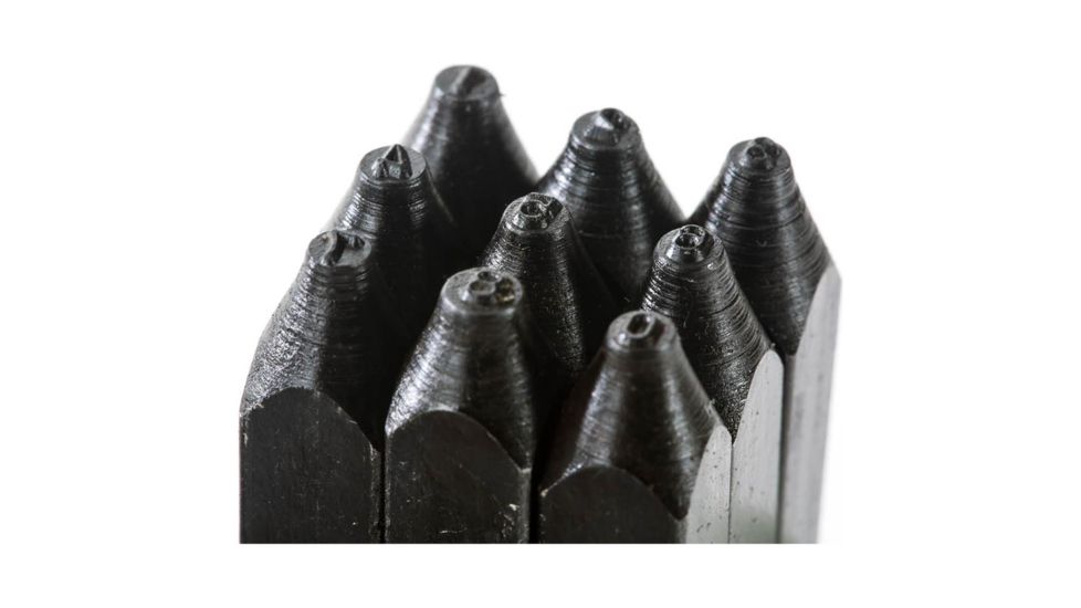 Grizzly Industrial Steel Stamping Set - 1/16in. Numbered G5745