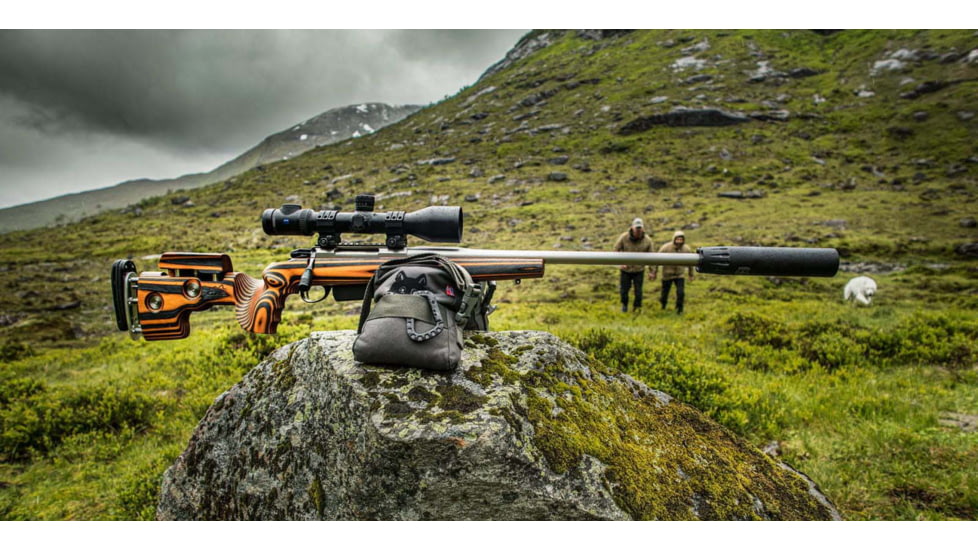 GRS Rifle Stocks Sporter Rifle Stocks, Tikka M65, Orange/Black, GRS104893