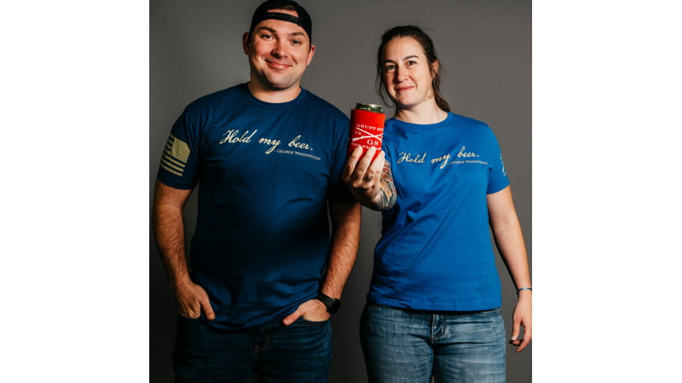 Grunt Style Hold My Beer T-Shirt - Mens, Cool Blue, 2XL, GS3083-2XL