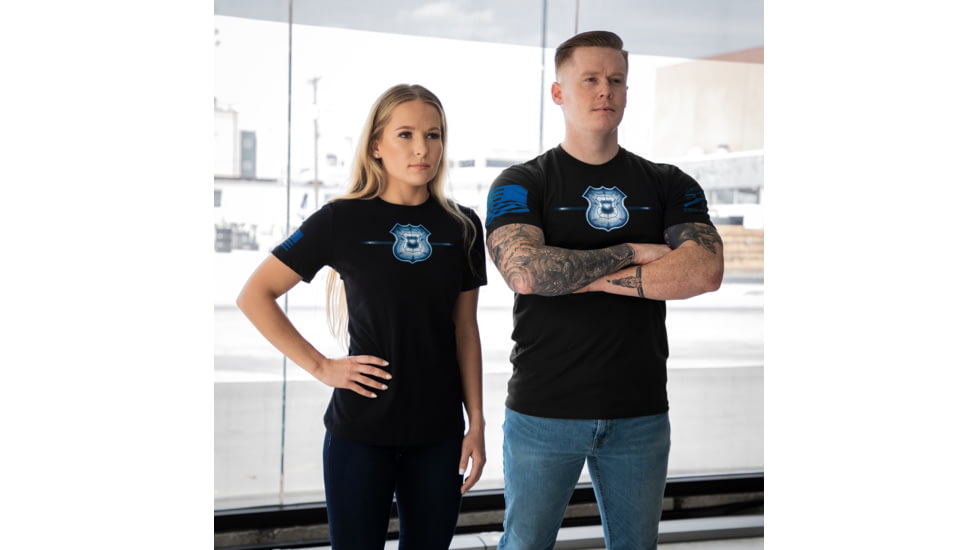 Grunt Style Iron Police T-Shirt - Mens, Black, Medium, GS4049-M