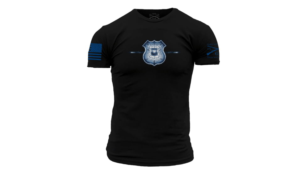 Grunt Style Iron Police T-Shirt - Mens, Black, Medium, GS4049-M