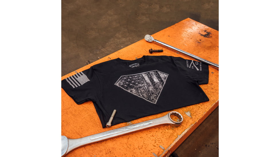 Grunt Style Super Steel T-Shirt - Mens, Black, Small, GS4326-S