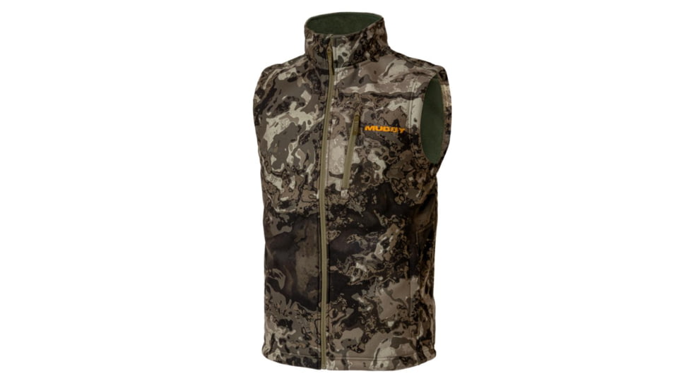 Gsm Muddy TRX Softshell Vest Veil Canyon Grey S, MUD-WDP-VEST-VCG-S