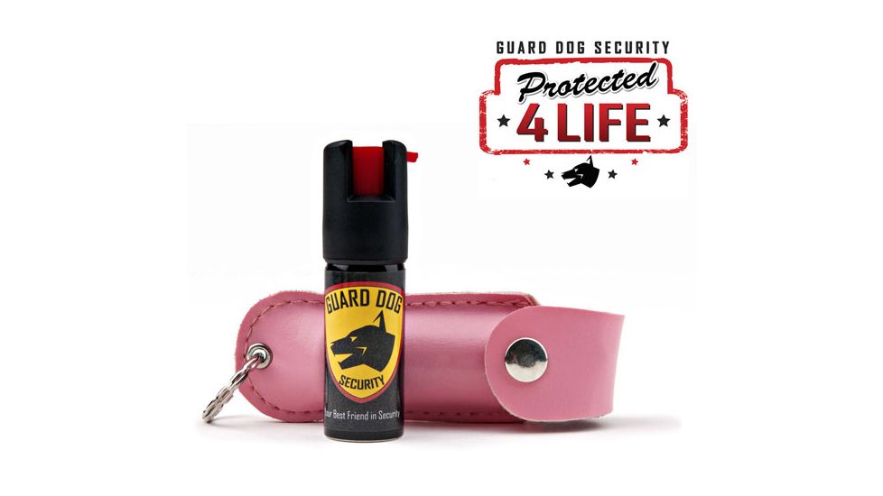 Guard Dog Security 1/2oz 18% OC Pepper Spray - Pink PS-GDSC-PK