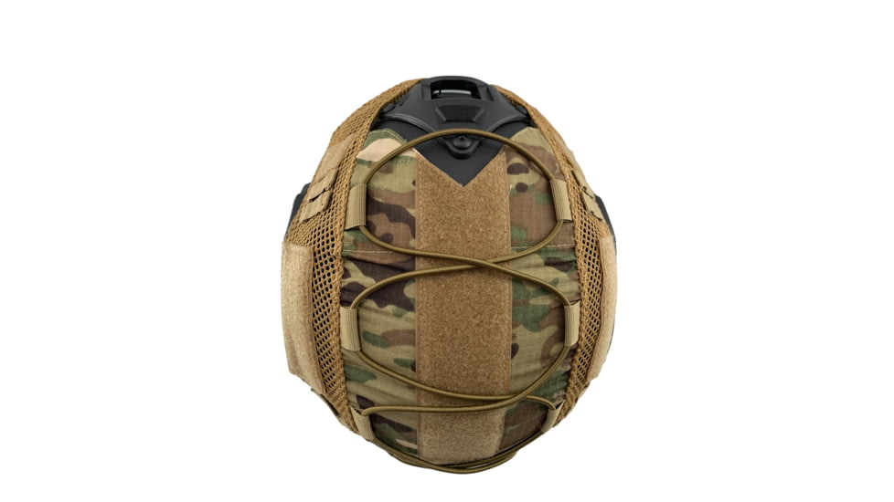 Guard Dog Body Armor FAST Ballistic Helmet, Level IIIA w/ Multicam Helmet Cover, Universal Medium-Large, Black, FAST-HELMET-U
