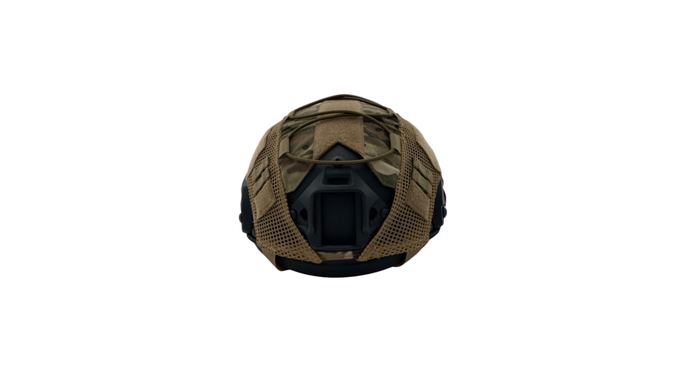 Guard Dog Body Armor FAST Ballistic Helmet, Level IIIA w/ Multicam Helmet Cover, Universal Medium-Large, Black, FAST-HELMET-U