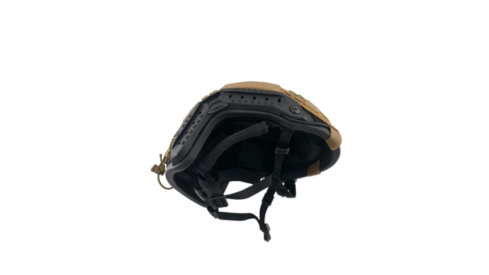 Guard Dog Body Armor FAST Ballistic Helmet, Level IIIA w/ Multicam Helmet Cover, Universal Medium-Large, Black, FAST-HELMET-U