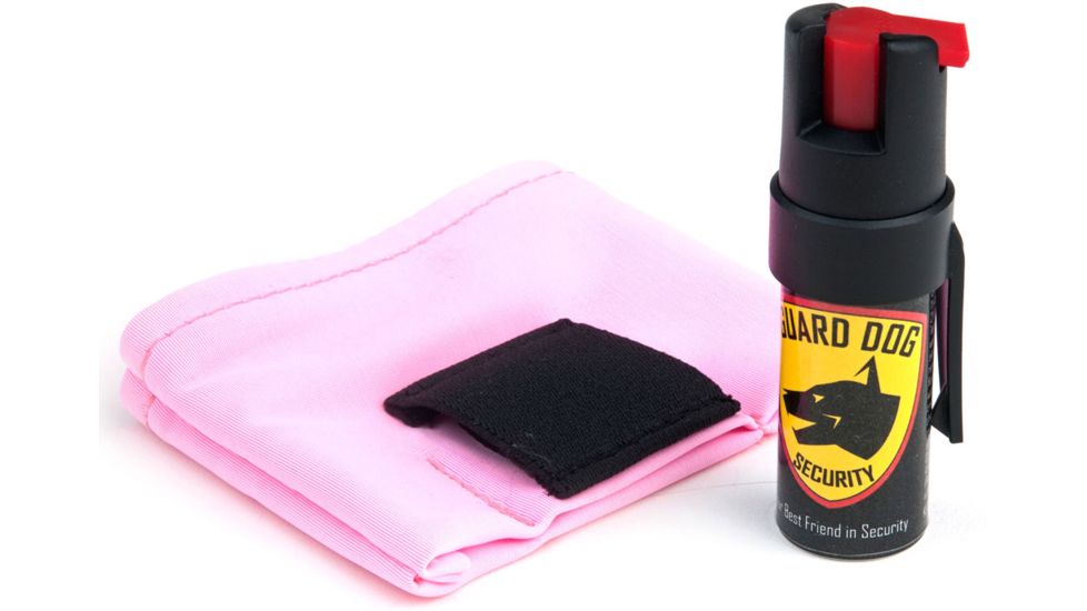 Guard Dog Security InstaFire Pepper Spray Hand Sleeve w/ 0.5 oz Pepper Spray, Pink Sleeve, Activewear PS-GDIF-PK