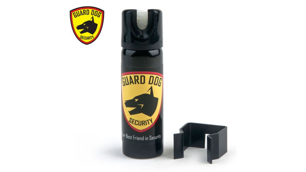Guard Dog Security 1/2oz 18% OC Pepper Spray w/ Collar Clip PS-GDOC18-1CC