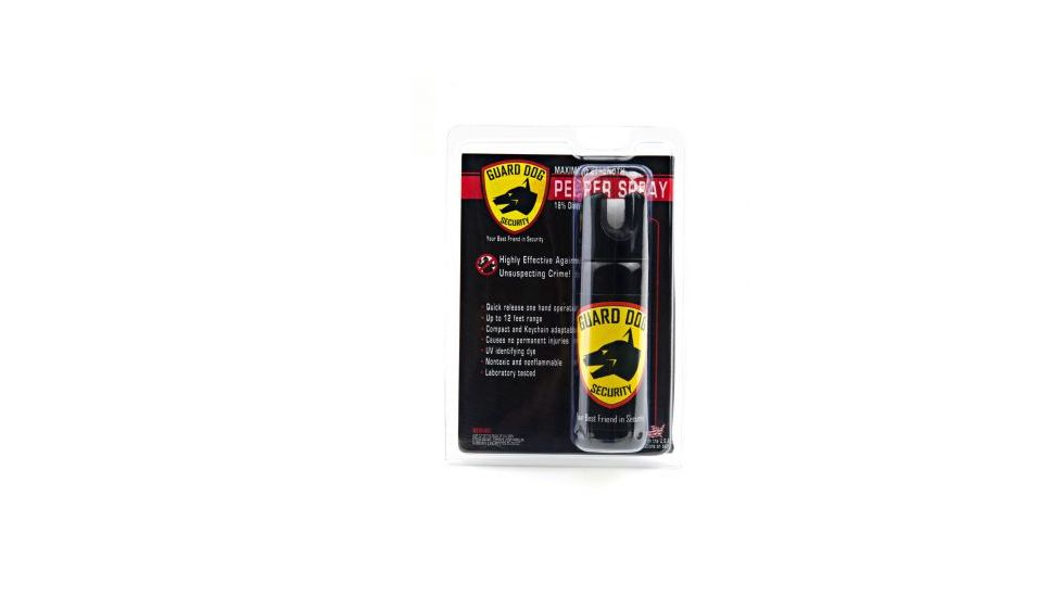 Guard Dog Security 3oz 18% Pepper Spray - Glow in The Dark w/ Clamshell PS-GDOC18-G3C
