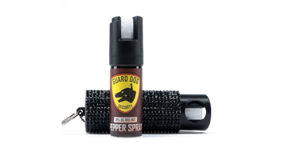 Guard Dog Security Bling It On Pepper Spray, Black, PS-GDBO-BK