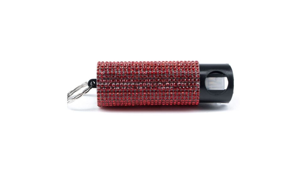 Guard Dog Security Bling It On Pepper Spray, Red, PS-GDBO-RD