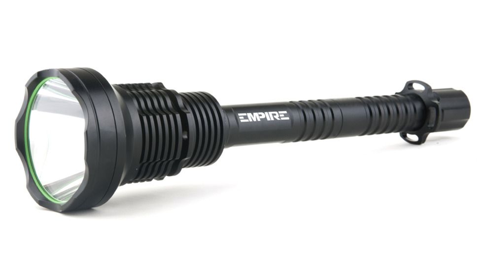 Guard Dog Security Empire - 1400 Lumen Waterproof Tactical Flashlight, 5 Functions, Black TL-GDE1400, EDEMO1