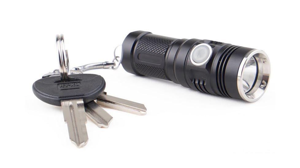 Guard Dog Security Forte 280 Lumen Keychain Flashlight, Black TL-GDF280BK