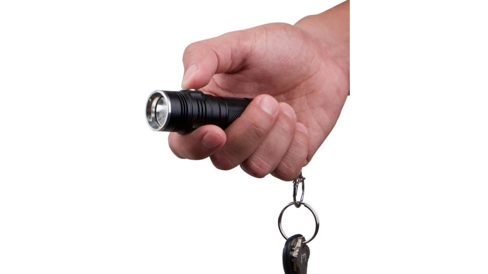 Guard Dog Security Forte 280 Lumen Keychain Flashlight, Black TL-GDF280BK