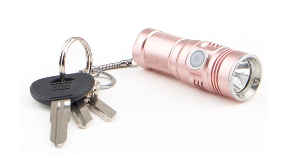 Guard Dog Security Forte 280 Lumen Keychain Flashlight, Pink TL-GDF280PK