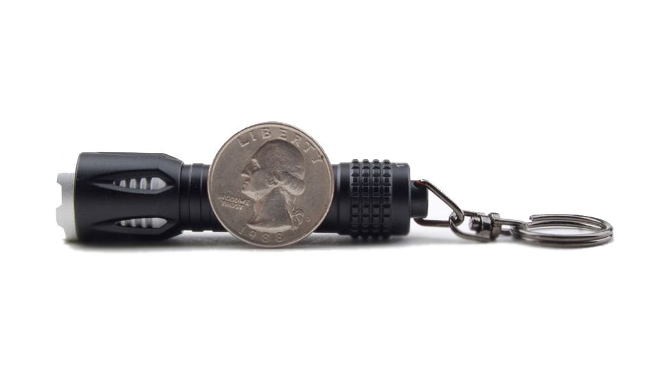 Guard Dog Security igNight 20 Lumen Keychain Ready Flashlight, Black TL-GDI20