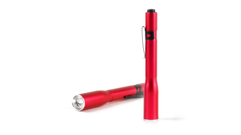 Guard Dog Security Penpoint Flashlight, Red, TL-GDP150RD
