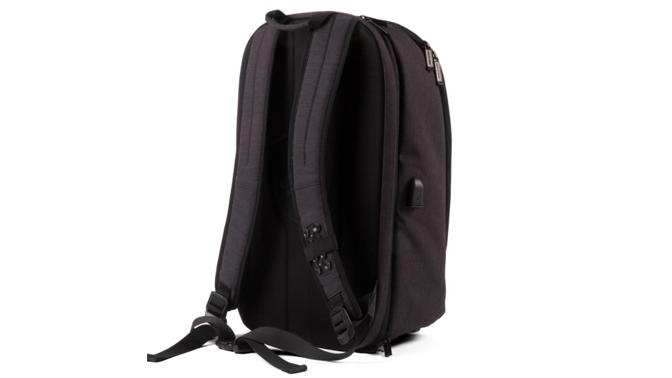 Guard Dog Security ProShield Smart Bulletproof Backpack 27L, Level IIIA, Black, BP-GDPSM-BK