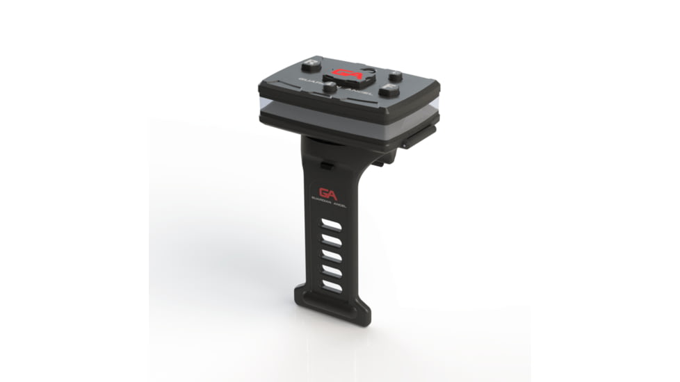 Guardian Angel Bike/Rail Rubber Strap Mount with Magnetic Mount, Black, ELT-BSM