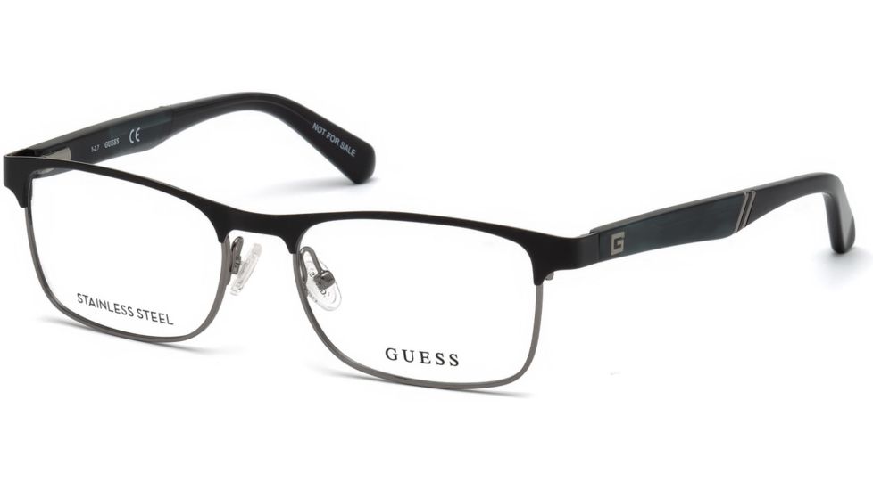 Guess GU1952 Eyeglass Frames - Shiny Black Frame Color