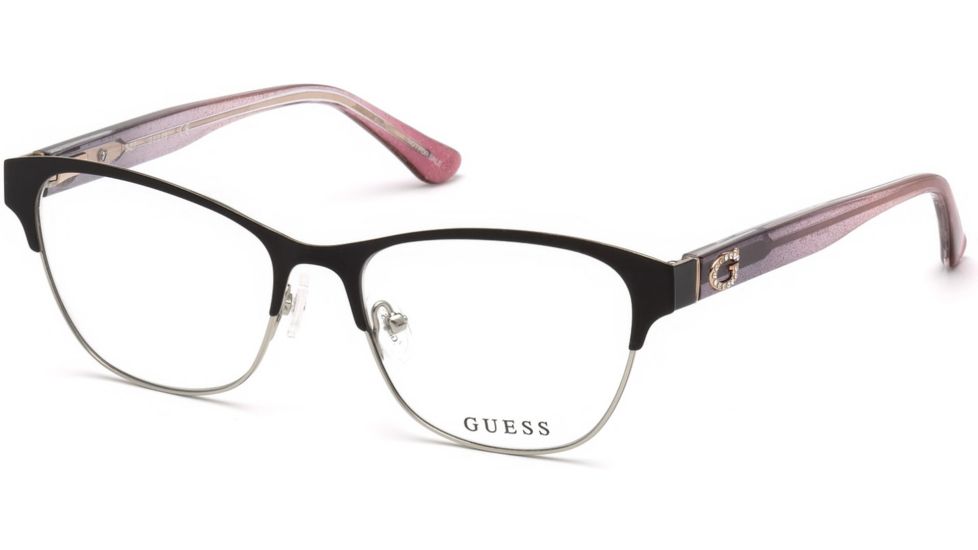 Guess GU2679 Eyeglass Frames - Matte Black Frame Color