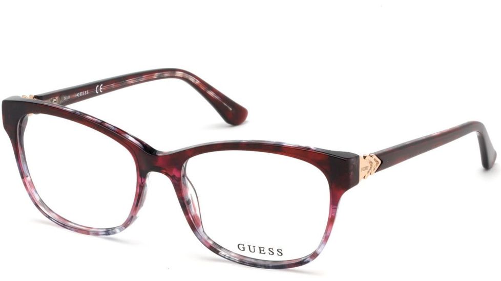 Guess GU2696 Bifocal Prescription Eyeglasses - Pink Frame, 52 mm Lens Diameter GU269652074