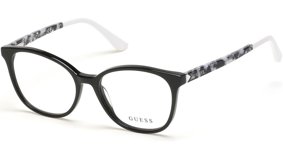 Guess GU2698 Eyeglass Frames - Black/White Frame Color