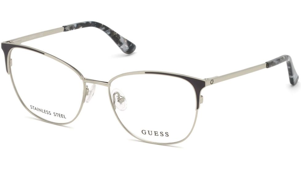 Guess GU2705 Bifocal Prescription Eyeglasses - Black Frame, 53 mm Lens Diameter GU270553005