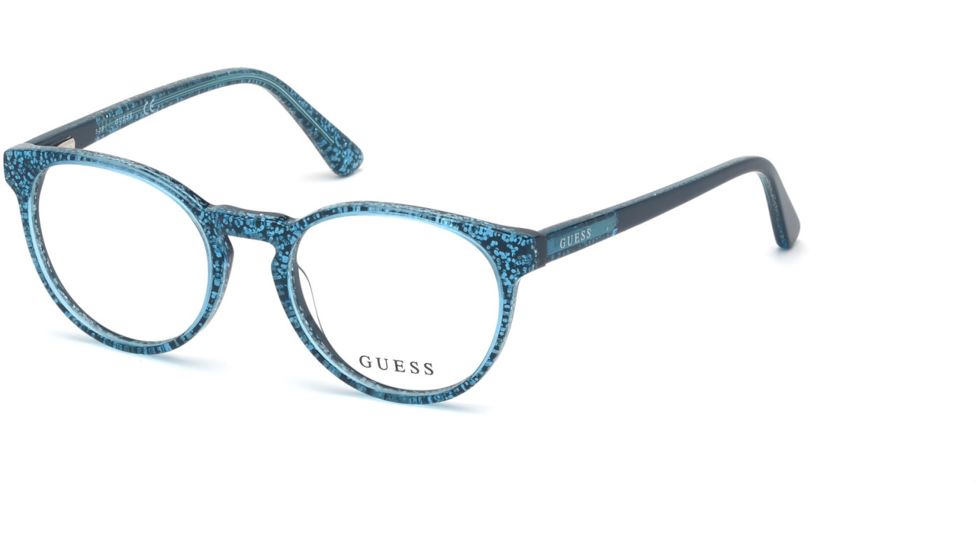 Guess GU9182 Eyeglass Frames - Blue Frame Color