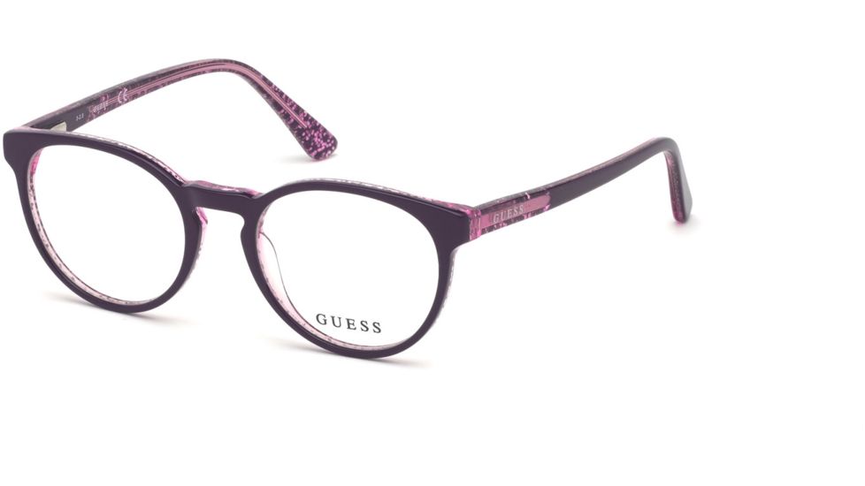 Guess GU9182 Eyeglass Frames - Violet Frame Color