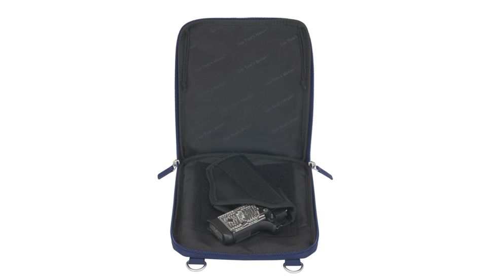 Gun Tote'n Mamas Concealed Carry Raven Shoulder Pouch, Indigo, GTM-99/INDIGO
