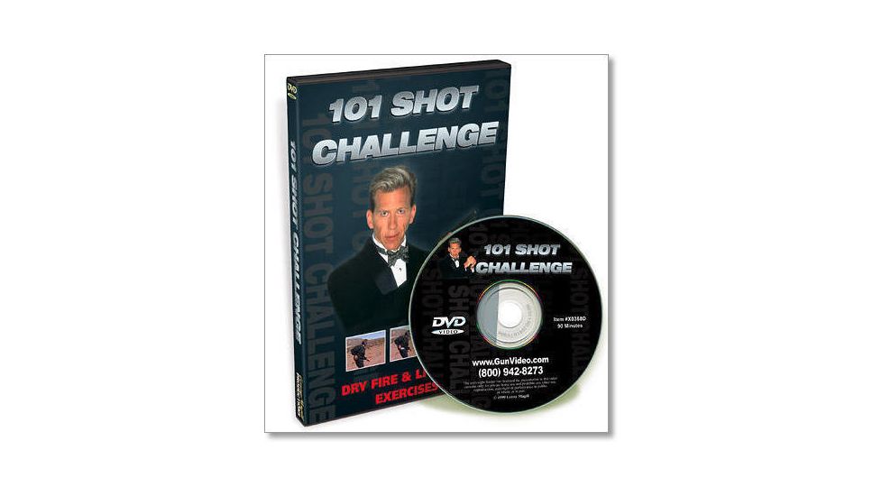 Gun Video DVD - 101 Shot Challenge X0358D