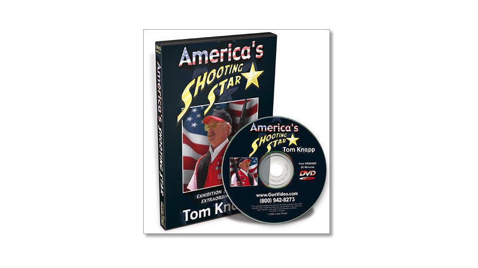 Gun Video DVD - America's Shooting Star - Tom Knapp X0446D