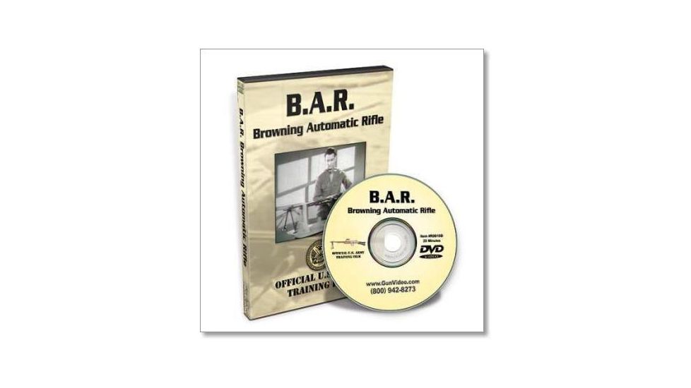 Gun Video DVD - B.A.R. Browning Automatic Rifle R0015D