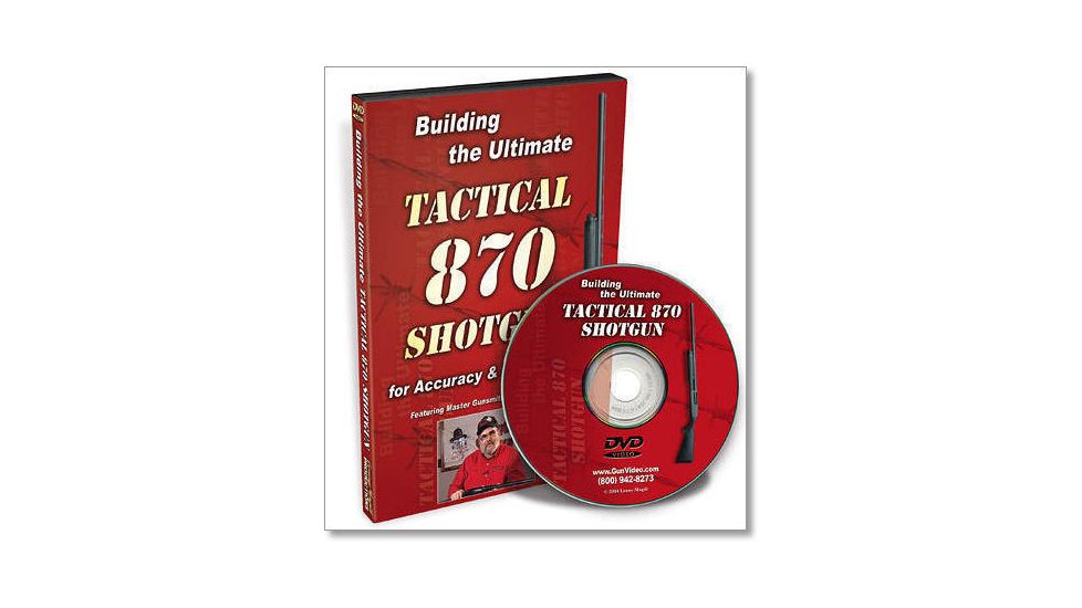 Gun Video DVD - Building the Ultimate Tactical 870 Shotgun X0494D