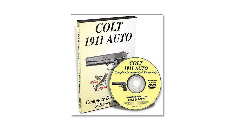 Gun Video DVD - Complete 1911 Auto Pistol Disassembly/Reassembly P0019D