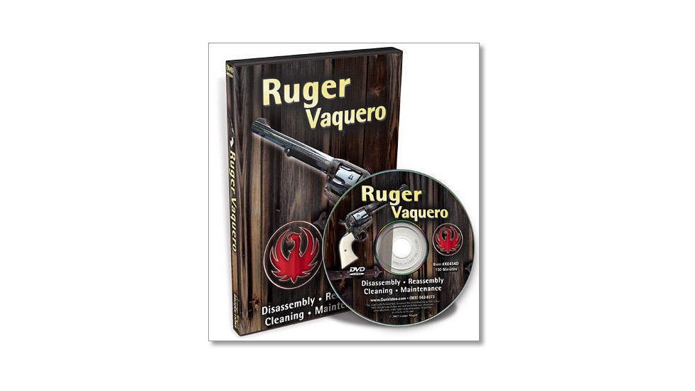 Gun Video DVD - Complete Ruger Vaquero Dissassembly/Reassembly X0454D