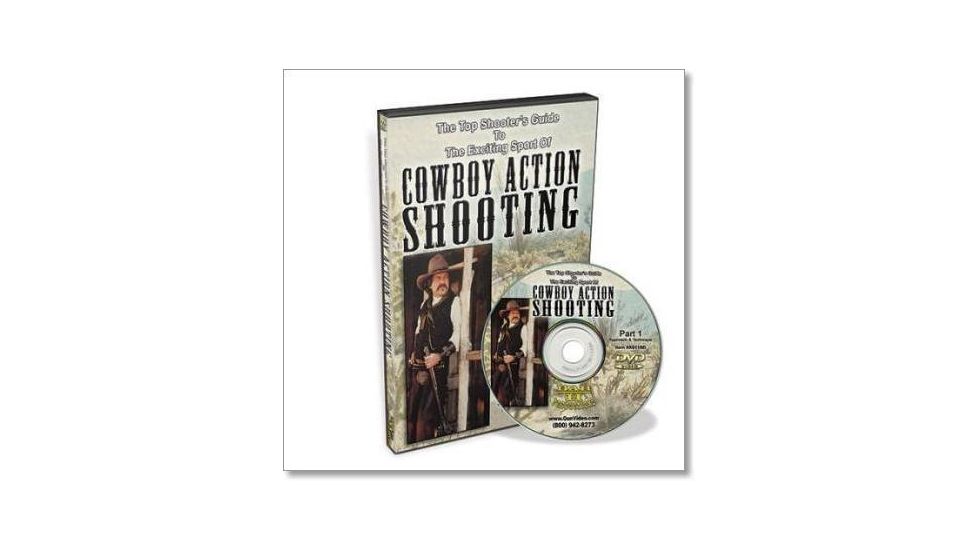 Gun Video DVD - Exciting Cowboy Action Shooting X0118D