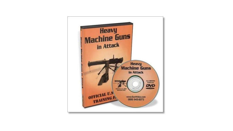 Gun Video DVD - Heavy Machine Guns in Attack M0058D