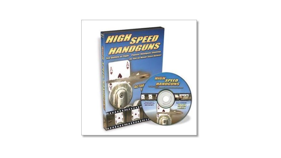 Gun Video DVD - High Speed Handguns - Bullets in Flight X0523D