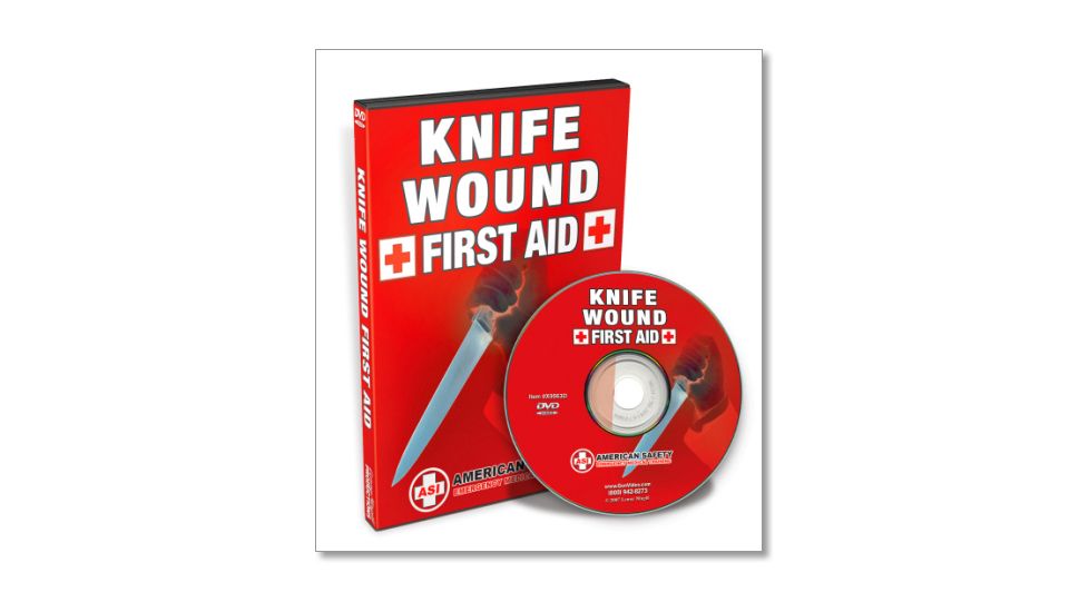 Gun Video DVD - Knife Wound First Aid X0563D