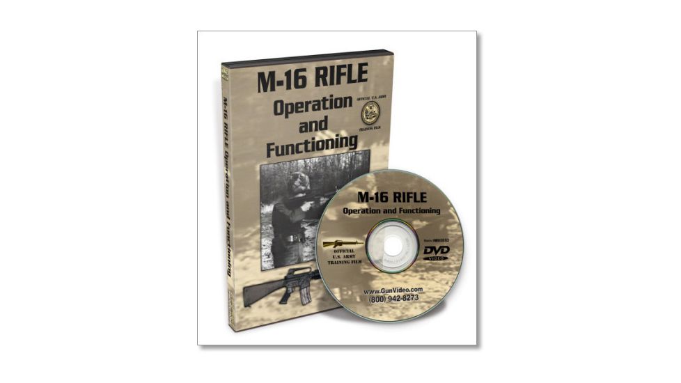 Gun Video DVD - M-16 Rifle Operation and Functioning M0055D