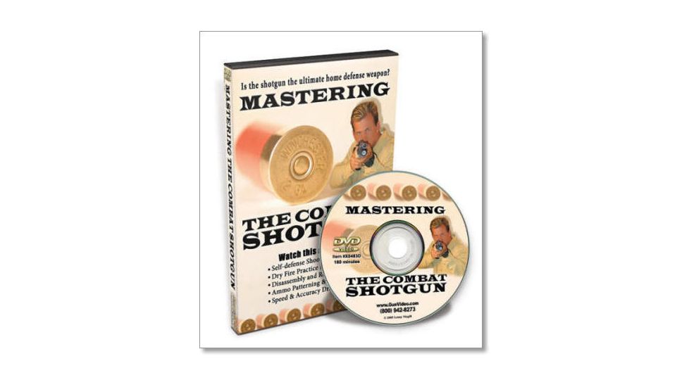 Gun Video DVD - Mastering the Combat Shotgun X0483D
