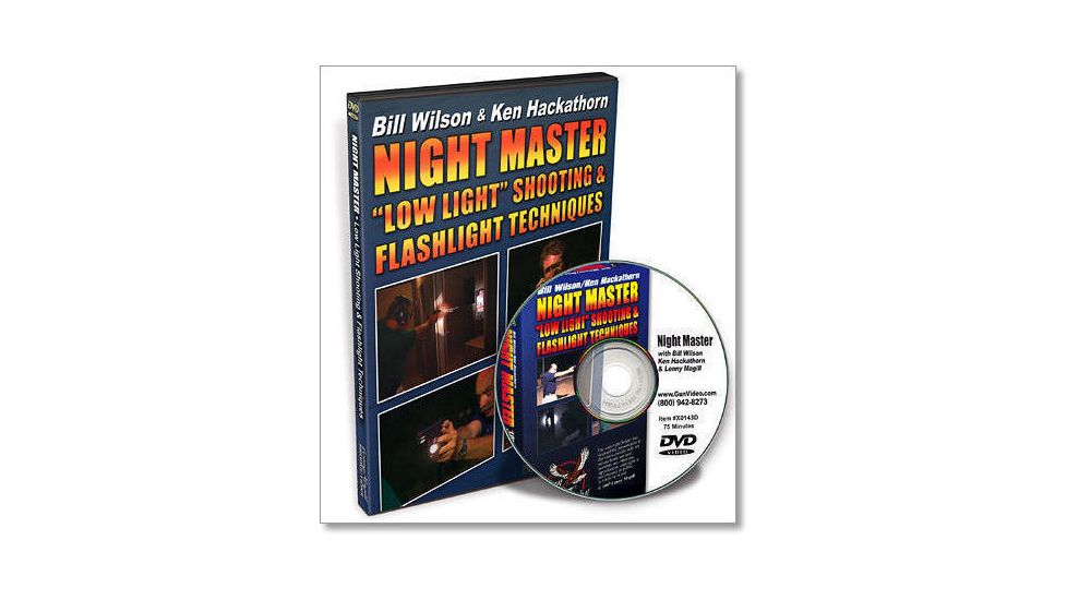 Gun Video DVD - Night Master - Low Light Shooting Techniques X0143D